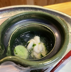 鱈白子　空豆　生海苔餡