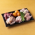 料理メニュー写真&nbsp;六種朝引き若鶏セット 一人前