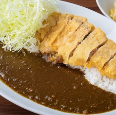 【ランチ】はくばの豚のかつカレーの写真