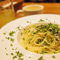 こだわりパスタとドルチェのカフェダイニング