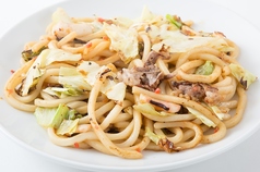 京風しょうゆ焼うどん