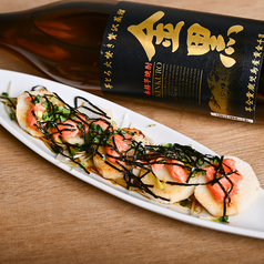 長芋の明太バター焼き