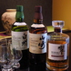 和食に合うウイスキーを豊富に取り揃えております。