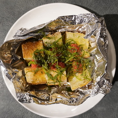 明太子と大葉のガーリックトースト