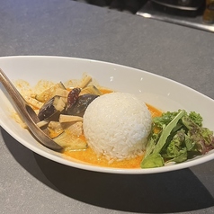 本日のタイ風カレー