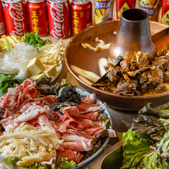 ハラールマーラータン 京都木屋町のコース写真