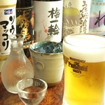 【全国各地から厳選した日本酒や焼酎】珍しい「地酒」も取り揃えております。