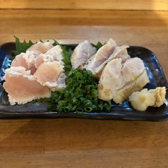 鳥刺し2種
