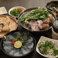 職人の技が冴える。季節を味わう贅沢ふぐコース