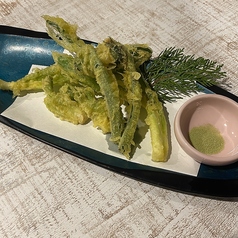 山菜3種の天ぷら盛り合わせ