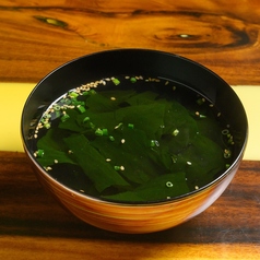 ワカメスープ