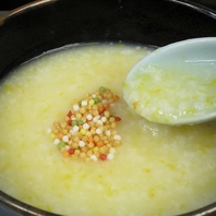 一口食べれば、心も身体も温まる「京都米」のお粥。