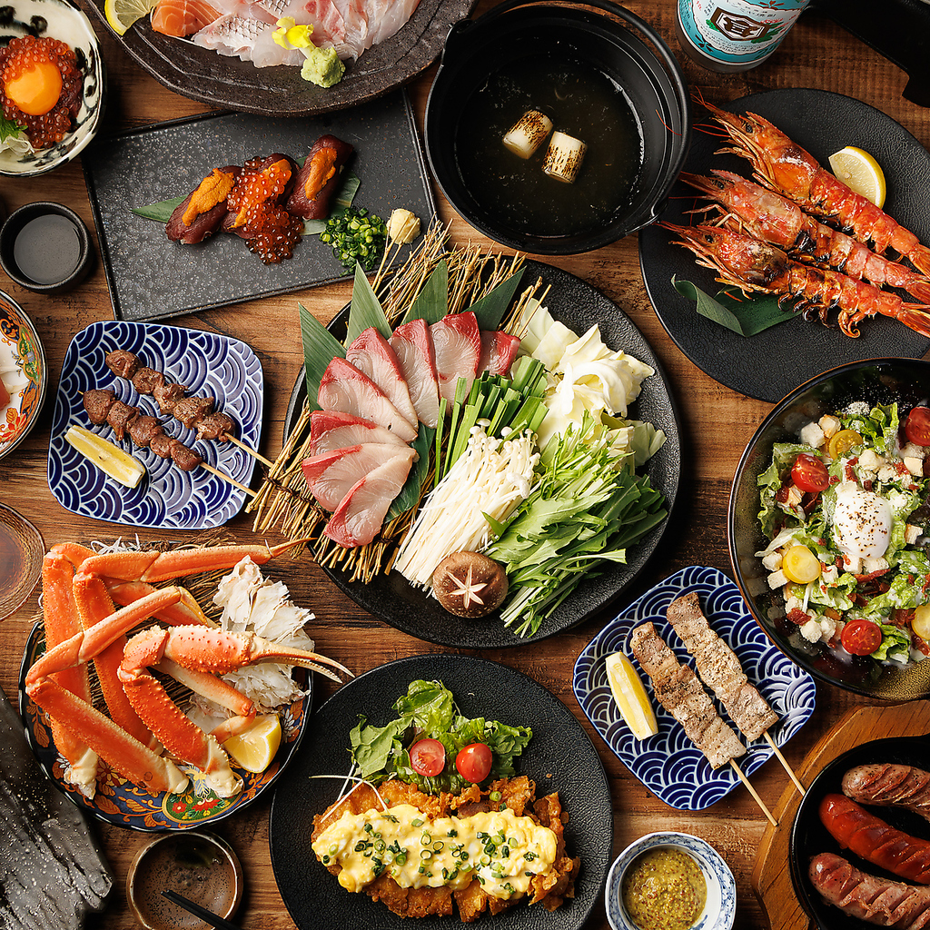 女子会に嬉しいメニューが豊富！女子会・合コンなら当店へ！大人数収容の個室多数◎