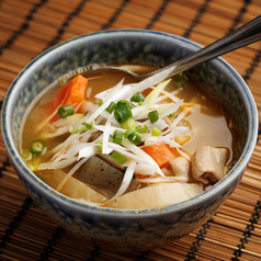 手作り豚もつ煮込み