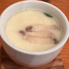 鯨と南高梅茶わん蒸し