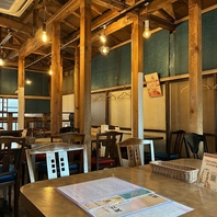 喧騒を忘れさせてくれる隠れ家的な存在。