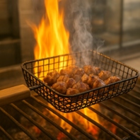 本格炭火焼料理