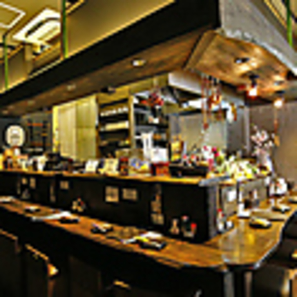 【1F／カウンター席】焼き場が見える臨場感たっぷりのお席