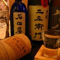 日本酒/焼酎は男性陣に人気！獺祭をはじめとするプレミアムな物も！