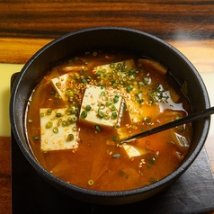 辛いスープ(豆腐)