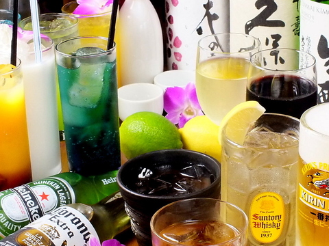 コスパ最強！大人気の単品飲み放題は日～木　2H980円(税抜)！