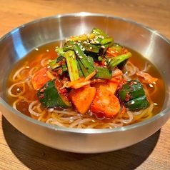 辛口冷麺、冷麺、レモン冷麺 各