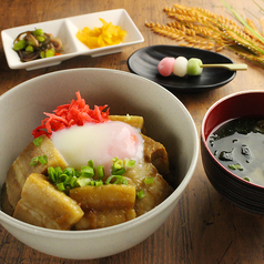 豚角煮丼丼