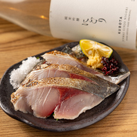 職人の技が光る、新鮮な魚介料理を堪能