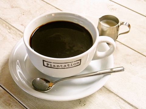 コーヒーが美味しい！「コーヒー大好き」から始まった、店主の思いが込められている。