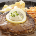 料理メニュー写真 ハンバーグステーキ　和風おろしソース