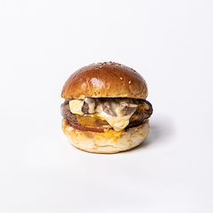 マッシュルームチーズバーガー