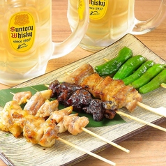 串焼き盛り合わせ　塩