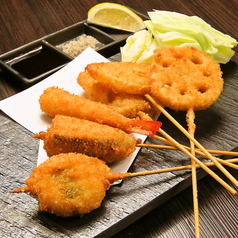 おすすめ串カツ5種盛り