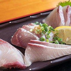 寒鰤の刺身