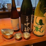 お飲み物は、宮城の地酒を中心にそろえた日本酒や、ワイン、シャンパンなど幅広くお楽しみ頂けます♪