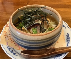 かつおだしの香るミニ海鮮お茶漬け