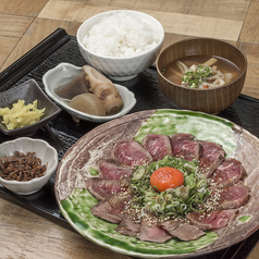 牛ハラミたたき定食