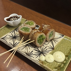 【逸品】アスパラ豚巻