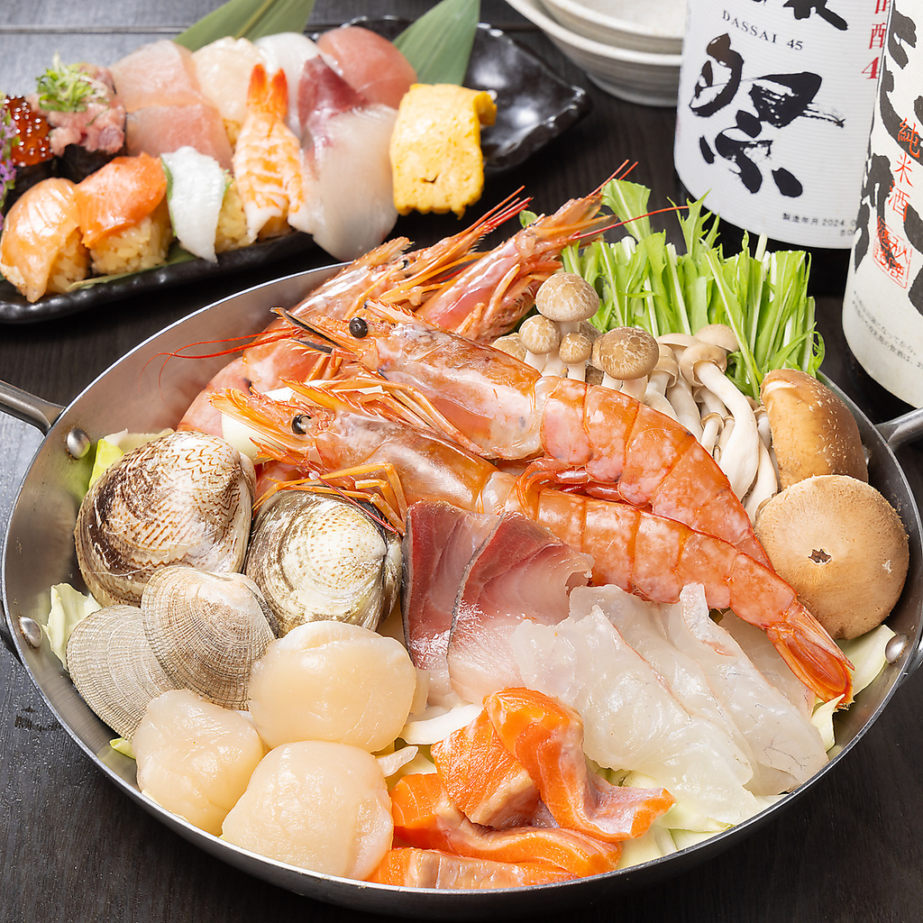 難波/なんば/心斎橋/居酒屋/食べ飲み放題/海鮮/浜焼き/道頓堀//記念日/食べ放題/寿司