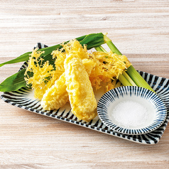 【旬野菜】ヤングコーンの天ぷら