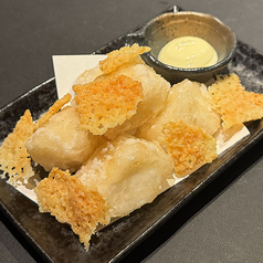 ながいも唐揚げとパリパリチーズ