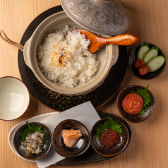 青森県産まっしぐら　土鍋ご飯（選べるおかず３種）