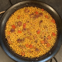 チョリソとひよこ豆のパエリア 2人前