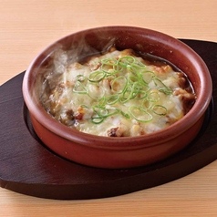 茄子の肉味噌チーズ焼