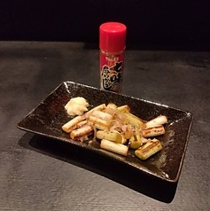 長ネギえび醤油焼き