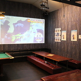 プロジェクター完備しておりますので、スポーツ観戦も楽しめます◎ワイワイ盛り上がれる、居心地の良い空間をご提供します。