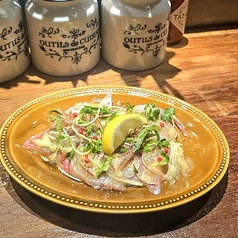 本日の鮮魚カルパッチョ