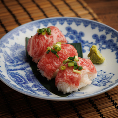 炙り和牛肉寿司