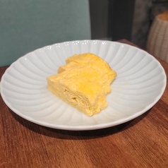 ハーフだし巻き卵