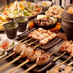 鶏料理専門店トリヤマルハチ　次郎丸店のコース写真